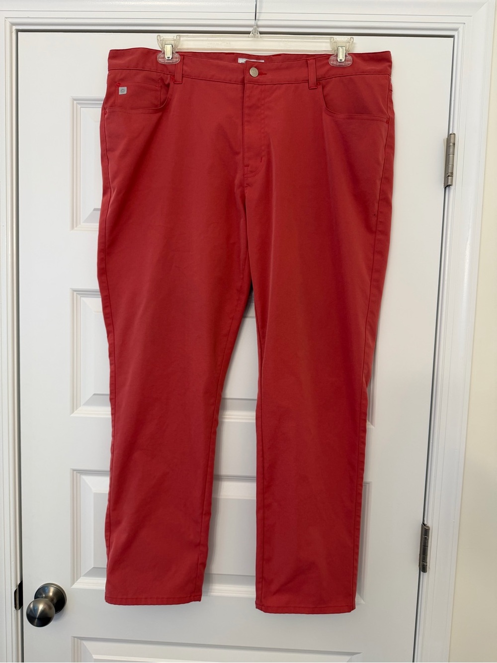 Men's Peter Millar 5-Pocket Nantucket Red Pants